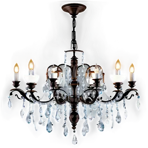 Modern Chandelier For Bathroom PNG Avi18 PNG