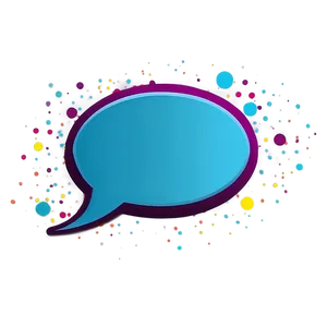 Modern Chat Bubble Design Png 06262024 PNG image