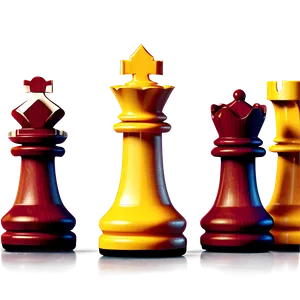 Modern Chess Pieces Design PNG 05252024 PNG