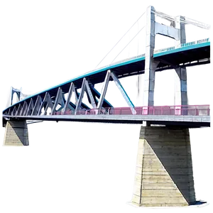 Modern City Bridge PNG 67