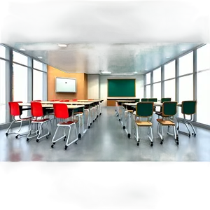 Modern Classroom PNG 05232024