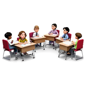 Modern Classroom PNG 05232024