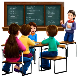 Modern Classroom PNG 70