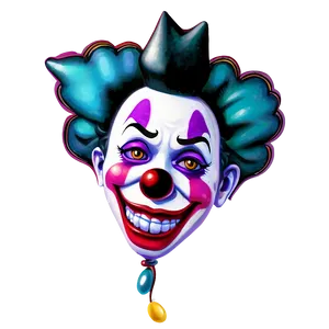 Modern Clown Emoji Png 05252024 PNG image