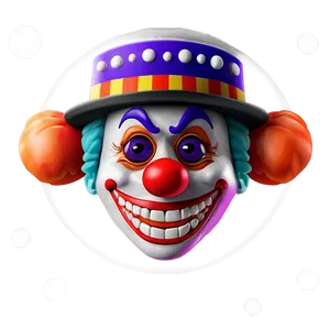 Modern Clown Emoji Png 8 PNG image