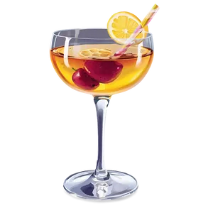 Modern Cocktail Glass Png 6 PNG image