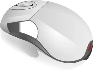 Modern Computer Mouse Design PNG image