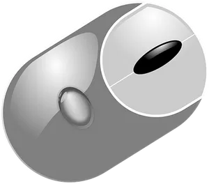 Modern Computer Mouse Vector Illustration PNG image