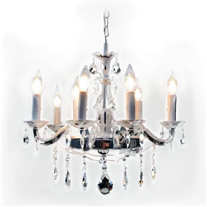 Modern Crystal Chandelier Png 06282024 PNG image