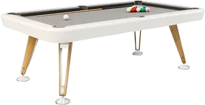 Modern Design Pool Table PNG image