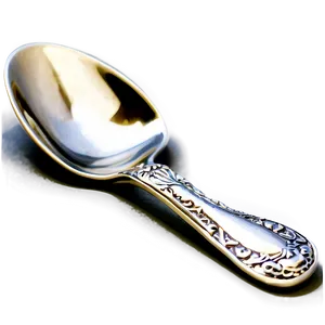 Modern Design Teaspoon PNG 06252024