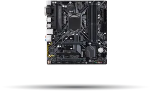 Modern Desktop Motherboard PNG image