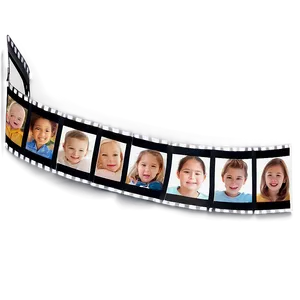 Modern Digital Photo Strip Png Pvk PNG image