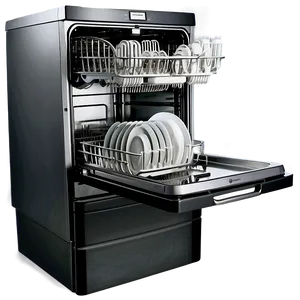 Modern Dishwasher Png 06132024 PNG image