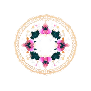 Modern Doily Design Png Icw39 PNG image