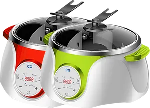 Modern Electric Pressure Cookers PNG image