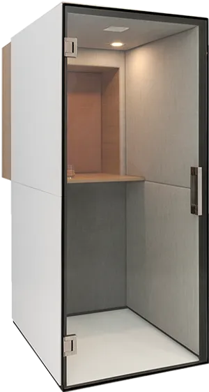 Modern Elevator Cab Design PNG image