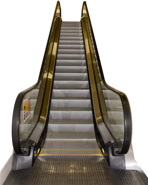 Modern Escalator Design PNG image