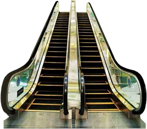 Modern Escalator Design PNG image