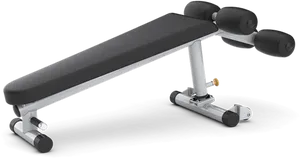 Modern Exercise Bench PNG image