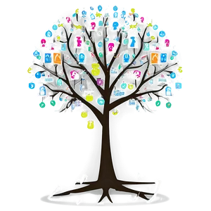 Modern Family Reunion Tree Design PNG 06212024 PNG