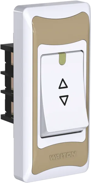 Modern Fan Speed Control Switch PNG image