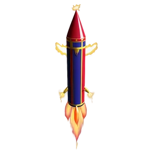 Modern Firework Rocket PNG Pls60 PNG