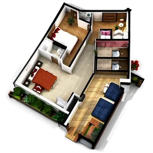 Modern Floor Plan Png Hjm PNG image