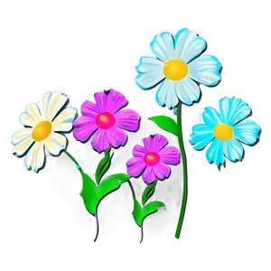 Modern Flower Outline Design Png Amg PNG image