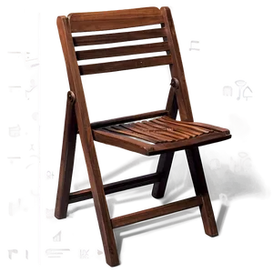 Modern Folding Chair PNG Psy1 PNG