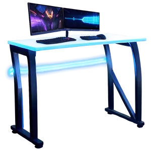 Modern Gaming Desk PNG 38