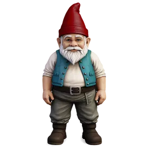 Modern Garden Gnome Png 06132024 PNG image