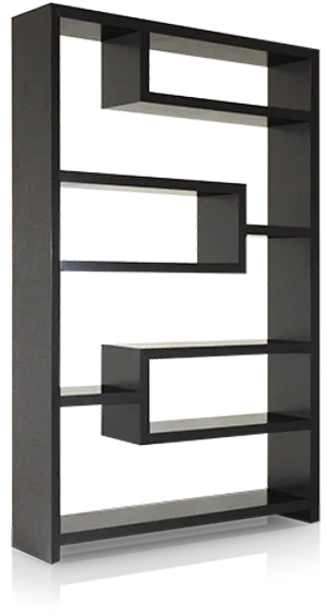 Modern Geometric Bookshelf
