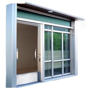 Modern Glass Door Png 06122024 PNG image