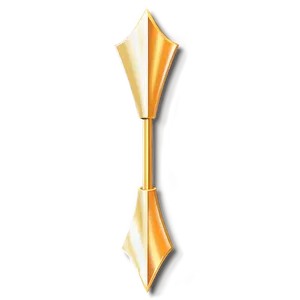 Modern Gold Arrow Concept PNG Krc PNG