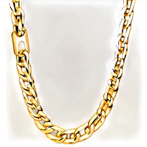 Modern Gold Chain PNG Puc89