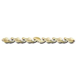 Modern Gold Trim Design PNG 3 PNG