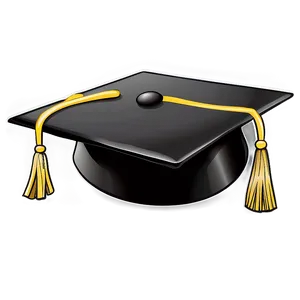 Modern Graduation Cap Clipart PNG Roj36 PNG
