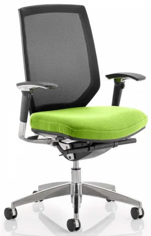 Modern Green Cushion Office Chair.png PNG image