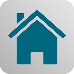 Modern Home Icon Simple Design