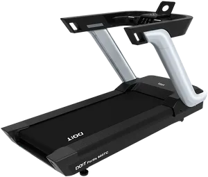 Modern Home Treadmill Design PNG image