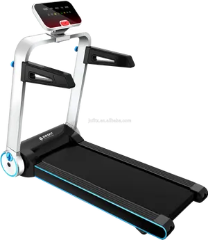 Modern Home Treadmillwith Digital Display PNG