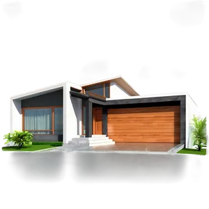 Modern House Design PNG 04292024