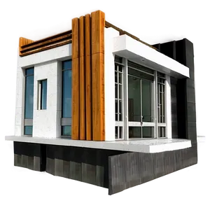 Modern House Facade Materials Png Kdi77 PNG image