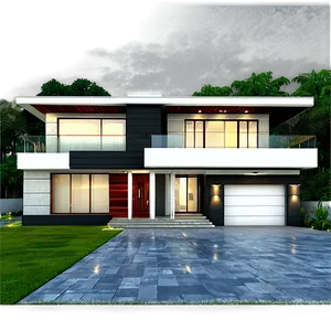 Modern Houses PNG 05252024 PNG