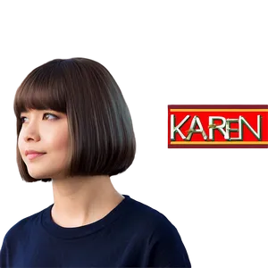 Modern Karen Haircut Look Png 58 PNG image