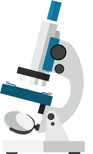 Modern Laboratory Microscope PNG
