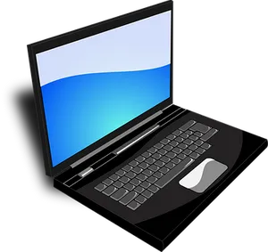 Modern Laptop Illustration