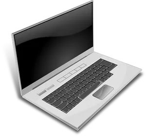 Modern Laptop Vector Illustration
