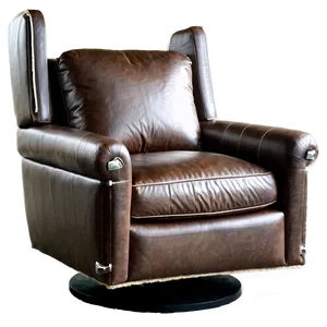 Modern Leather Chair Png Orc PNG image